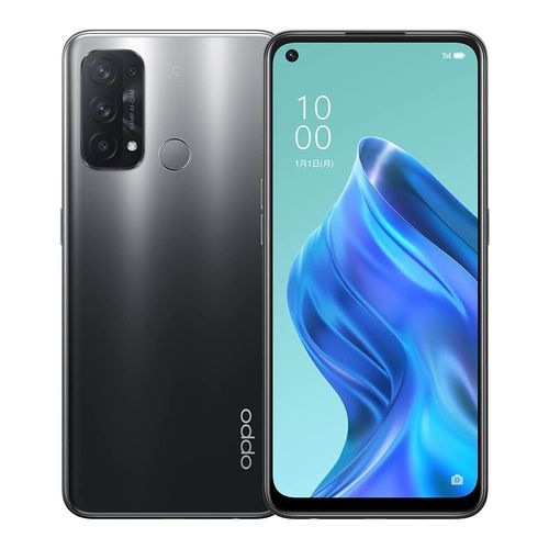 新品 開封済み未使用品】OPPO Reno5 A シルバーブラック 128GB Ymobile ...