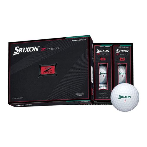 【ラッピング可】【即日発送】【新品】DUNLOP スリクソン Z-STAR XV 2021年モデル ロイヤルグリーン 1ダース(12個入)