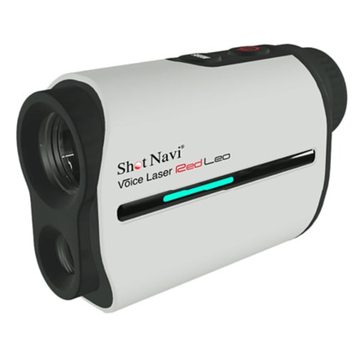 【ラッピング可】【即日発送】【新品】Shot Navi Voice Laser Red Leo ゴルフ距離計 ホワイト
