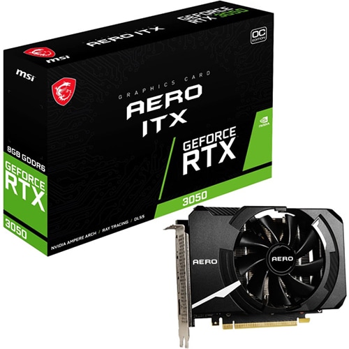 【新品】MSI エムエスアイ GeForce RTX 3050 AERO ITX 8G OC