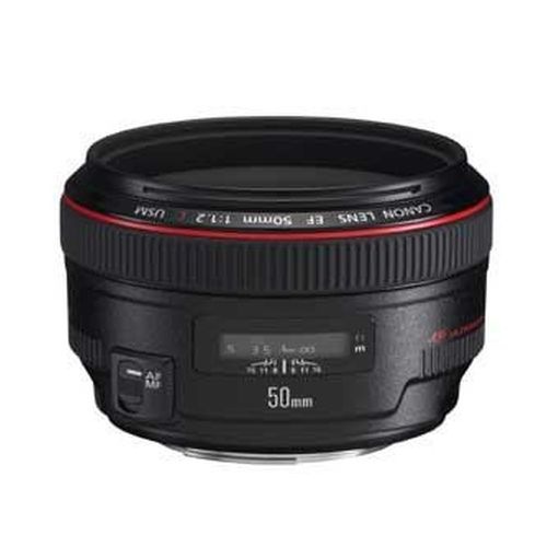 【新品】CANON キャノン カメラレンズ EF50mm F1.2L USM ブラック EF50MMF12LUSM