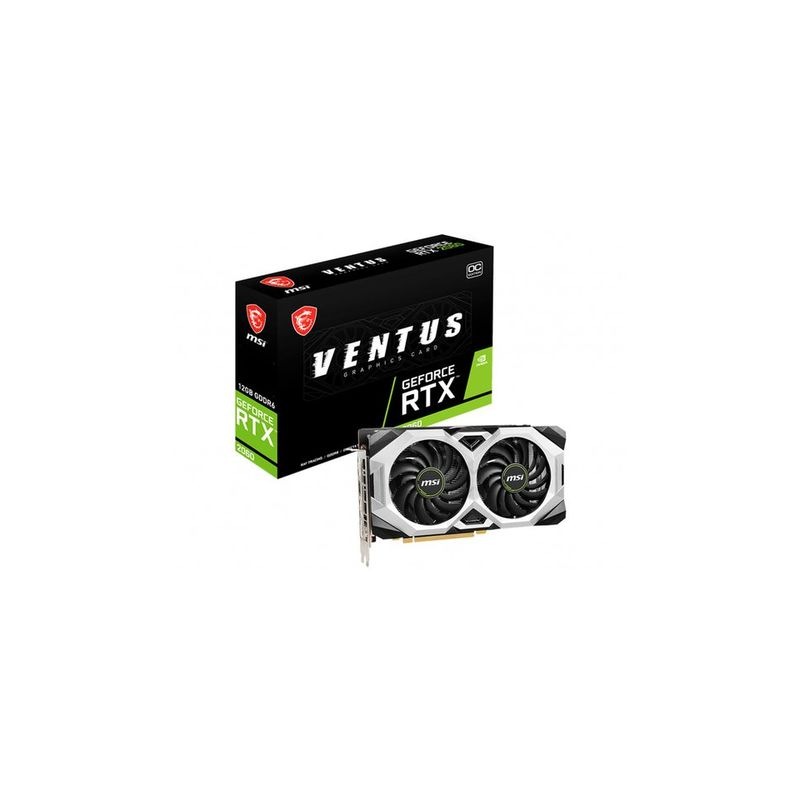 【新品】MSI グラフィックスボード GeForce RTX 2060 VENTUS 12G OC  VD7937 ブラック