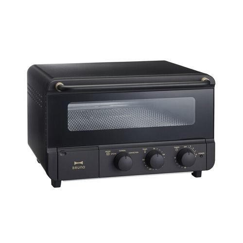 【新品】BRUNO ブルーノ スチーム＆ベイク トースター crassy＋ BOE067-BK ブラック