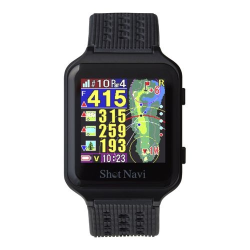 【ラッピング可】【即日発送】【新品】Shot Navi ショットナビ 腕時計型距離計 Shot Navi AIR ブラック
