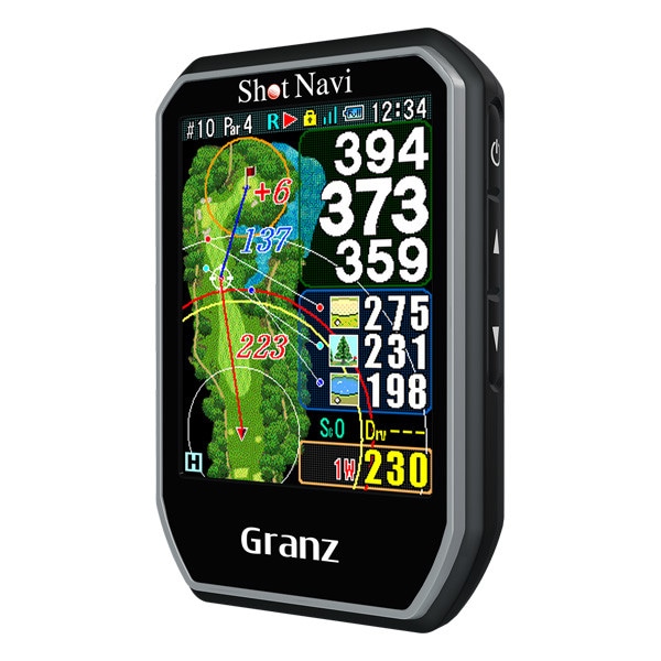 【ラッピング可】【即日発送】【新品】Shot Navi ショットナビ ゴルフGPSナビ GRANZ BLACK