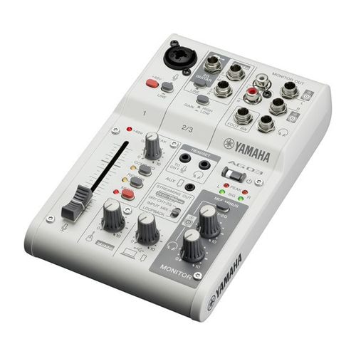 【新品】YAMAHA ヤマハ ライブストリーミング ミキサー AG03MK2 ホワイト
