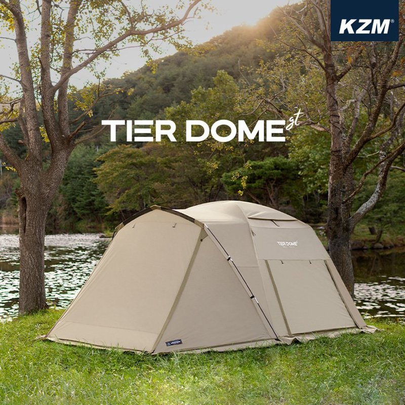 ドームテント　3人用 KZM OUTDOOR ドームテント ドーム型テント 3人用 4人用 おしゃれ