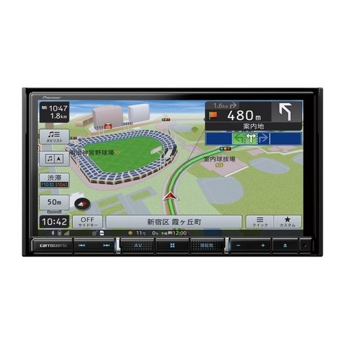 中古美品】Pioneer パイオニア カーナビ 楽ナビ AVIC-RZ712