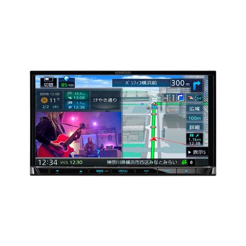 ケンウッド 彩速ナビ MDV－Z701 上位モデル 完動品＋VF