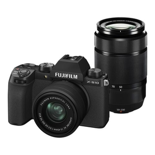 【新品】FUJIFILM フジフイルム ミラーレス一眼カメラ ダブルズームレンズキット X-S10