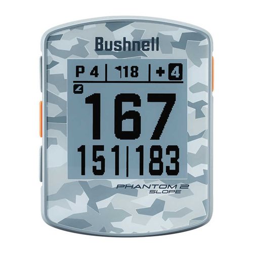 【ラッピング可】【即日発送】【新品】Bushnell ブッシュネル GPSゴルフナビ ファントム2スロープ グレーカモ 362173A
