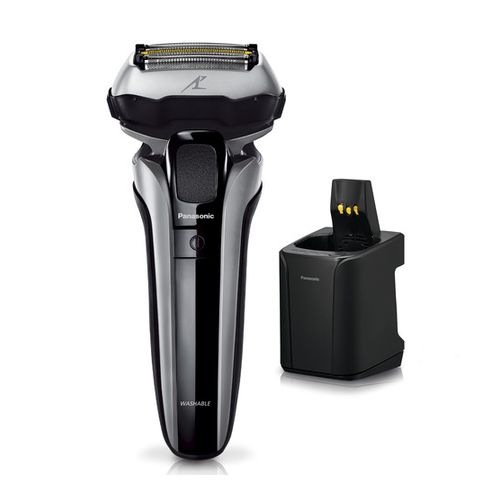 【新品】Panasonic パナソニック メンズシェーバー ラムダッシュPRO 5枚刃 洗浄器付 ES-LV7H-S