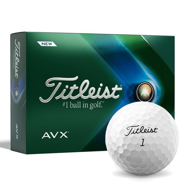 【ラッピング可】【即日発送】【新品】Titleist タイトリスト ゴルフボール AVX 2022年モデル ホワイト