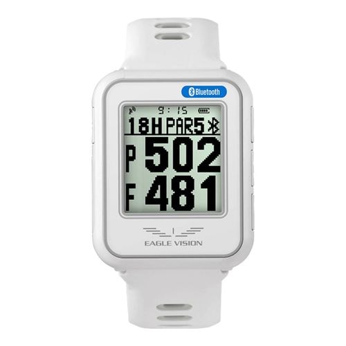 【ラッピング可】【即日発送】【新品】ASAHI GOLF 朝日ゴルフ用品 ゴルフナビゲーション ウォッチ EAGLE VISION watch 6 EV-236 ホワイト