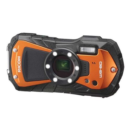【新品】RICOH リコー コンパクトデジタルカメラ オレンジ