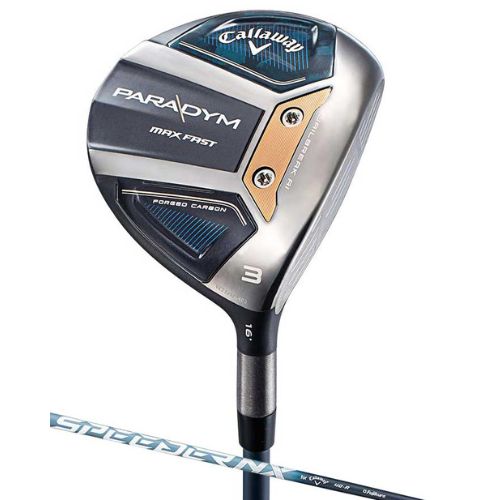 【即日発送】【新品】Callaway PARADYM MAX FAST 3番ウッド 16度 シャフト 硬さSR 右用