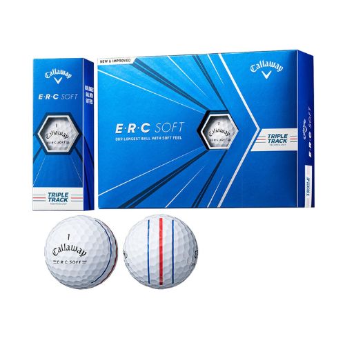 【ラッピング可】【即日発送】【新品】Callaway キャロウェイ ゴルフボール ERC SOFT トリプルトラック 2021年モデル ホワイト