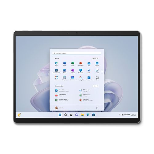 【新品 箱不良・シュリンク破れ品】Microsoft マイクロソフト Surface Pro 9 プラチナ Windows 11 Home/Core i5/メモリ:8GB/SSD:256GB QEZ-00011