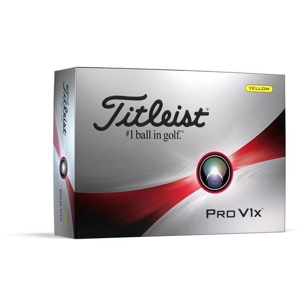 【ラッピング可】【即日発送】【新品】Titleist タイトリスト PROV1X ゴルフボール 2023版 1ダース T2147S-J イエロー