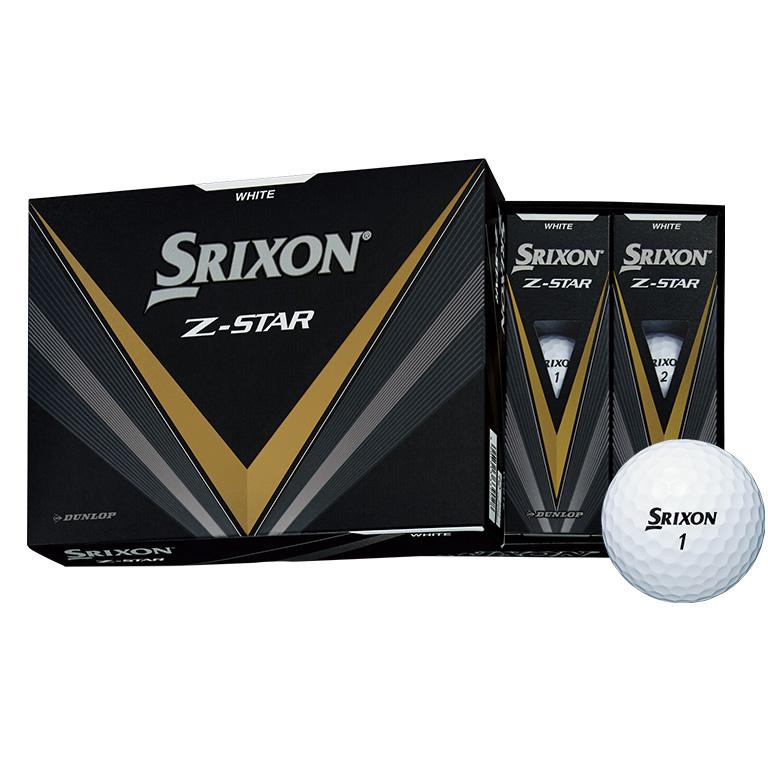 【ラッピング可】【即日発送】【新品】DUNLOP ダンロップ ゴルフボール SRIXON Z-STAR 1ダース 2023年モデル ホワイト