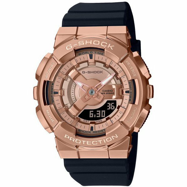【新品】CASIO カシオ G-SHOCK Gショック メタルカバード アナデジコンビモデル 110シリーズ GM-S110PG-1AJF