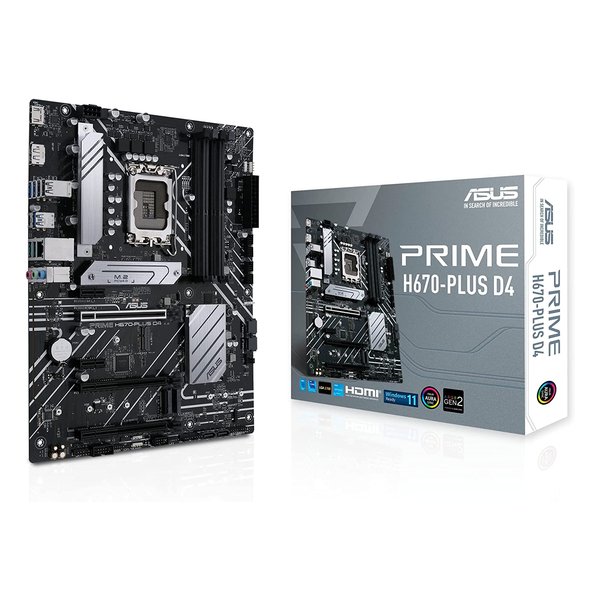 【新品】ASUS エイスース ゲーミングマザーボード Intel H670 DDR4 PRIME H670-PLUS D4 PRIMEH670PLUSD4 (2530716)
