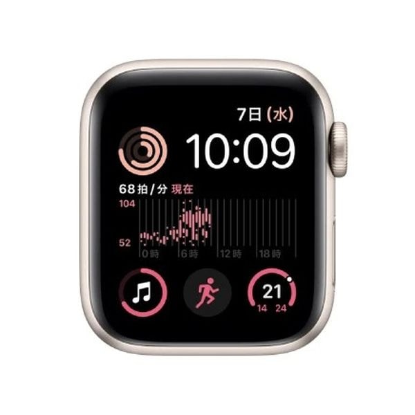 新品】Apple Watch SE 第2世代 GPSモデル 40mm MNL73J/A スター