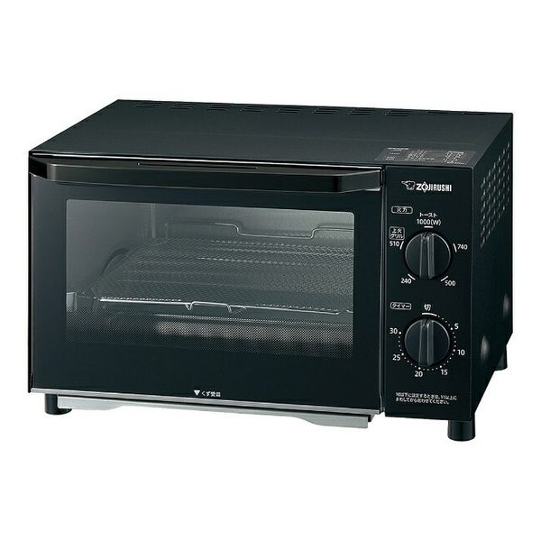 【新品】ZOJIRUSHI 象印マホービン オーブントースター こんがり倶楽部 EQ-AH22-BZ マットブラック