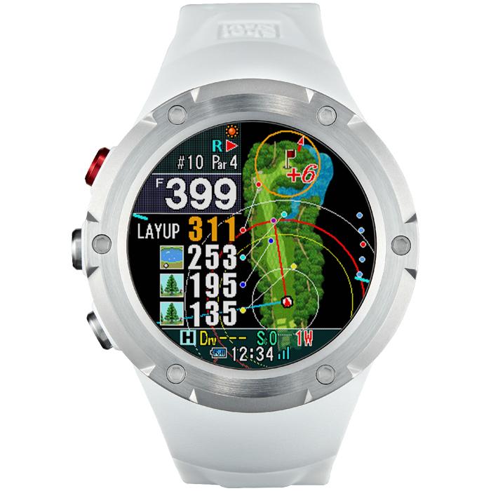 【ラッピング可】【即日発送】【新品】Shot Navi ショットナビ 腕時計型 GPS ゴルフナビ Evolve PRO Touch エボルブプロ タッチゴルフ タッチパネル グリーン傾斜 測定器 国内正規品 ホワイト