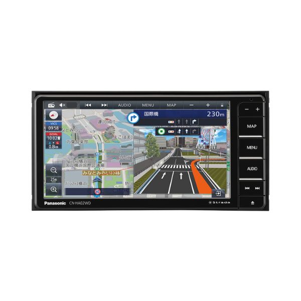 新品】Panasonic パナソニック カーナビ ストラーダ CN-HA02WD | カー