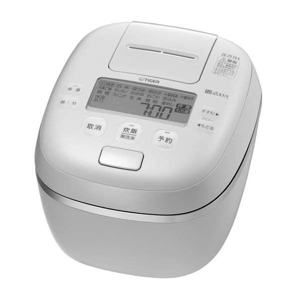 【即日発送】【新品】TIGER タイガー圧力IHジャー炊飯器 5.5合 JPI-X100WX タルクホワイト