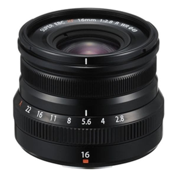 【新品】FUJIFILM 富士フイルム カメラレンズ XF16mmF2.8 R WR FUJINON（フジノン）ブラック