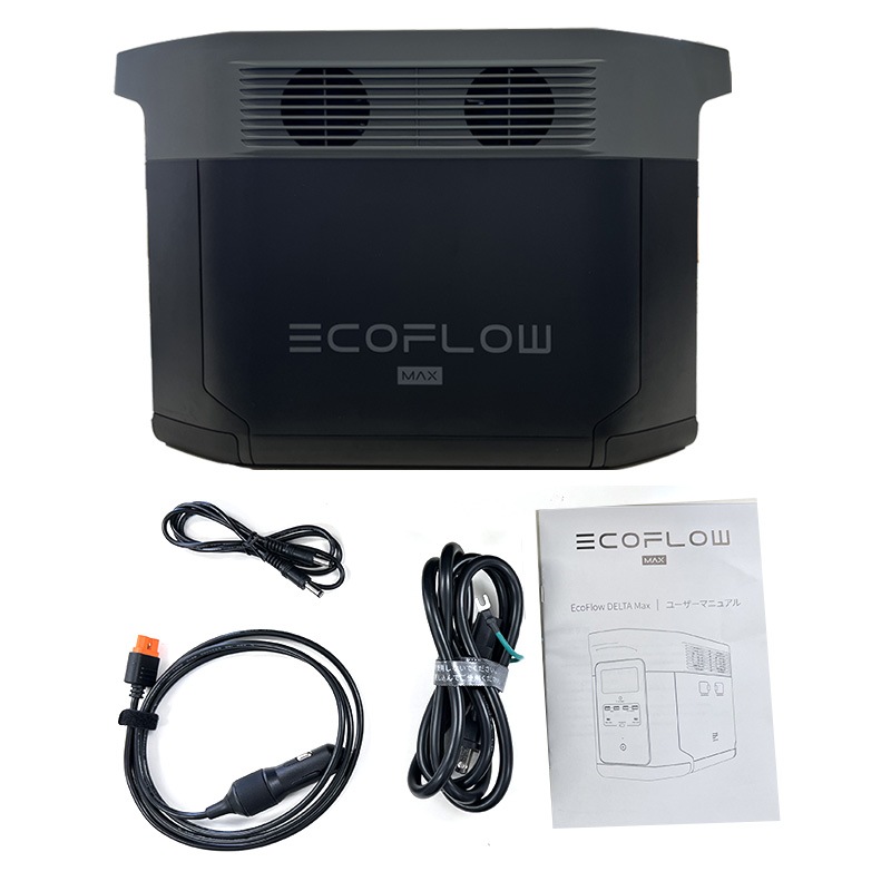 即日発送】【中古美品】エコフロー ECOFLOW DELTA MAX ポータブル電源 