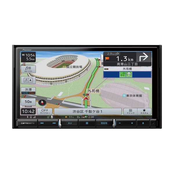 パイオニア AVIC-RW710 フルセグナビ。地図データ2019年版. パイオニア 楽ナビ AVIC-RW710地図データ2019 (M) カーナビ