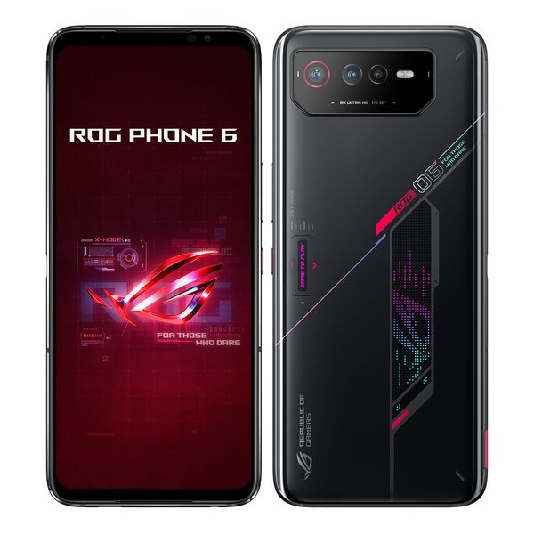 【新品】ASUS エイスース ROG Phone 6 Qualcomm Snapdragon 8+ Gen 1 6.78型 16GB/512GB ROG6-BK16R512 ファントムブラック SIMフリー