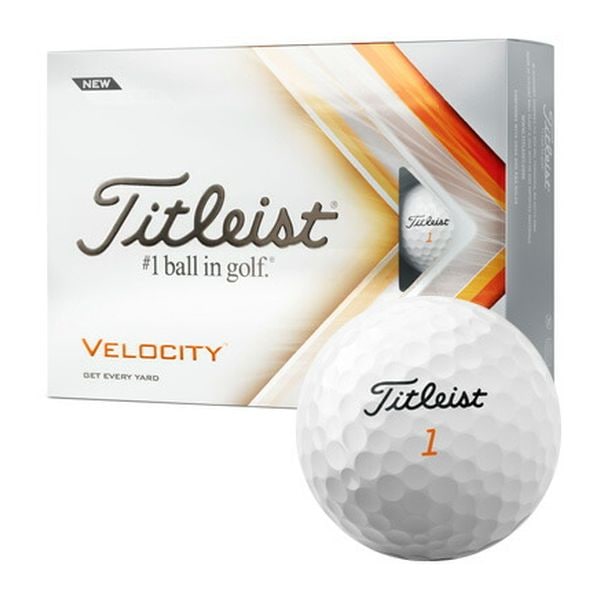 【ラッピング可】【即日発送】【新品】Titleist タイトリスト ゴルフボール VELOCITY 1ダース 2022版 T8026S-J ホワイト