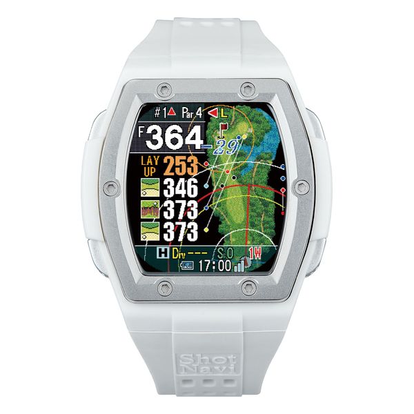 【ラッピング可】【即日発送】【新品】Shot Navi ショットナビ 腕時計型 GPS ゴルフナビ Crest2 クレスト2 【2023 新作】ホワイト