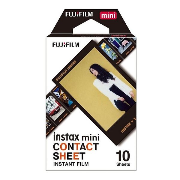 【新品】FUJIFILM 富士フイルム インスタントカラーフィルム instax mini フィルム コンタクトシート 10枚入 【ポスト投函便・代引き不可・メール便5個まで】