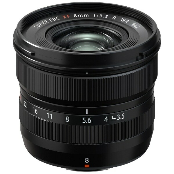 【新品】FUJIFILM 富士フィルム カメラレンズ フジノン XF8mm F3.5 R WR