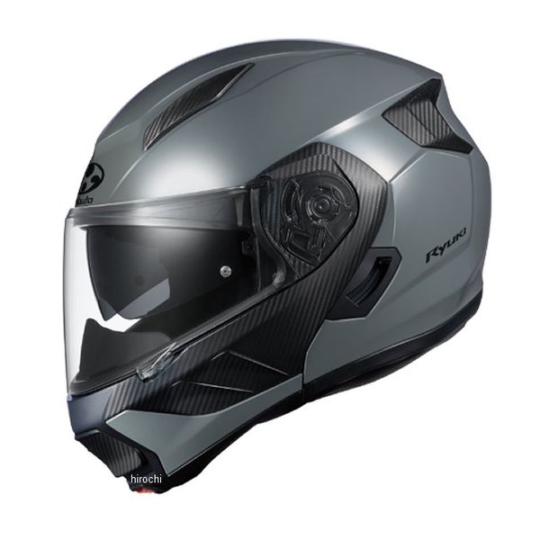 【即日発送】【新品】OGK KABUTO オージーケーカブト システムヘルメット RYUKI リュウキ L (59-60cm) ミディアムグレー
