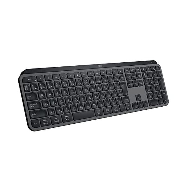 【ラッピング可】【即日発送】【新品 箱不良・シュリンク破れ品】Logicool ロジクール ワイヤレス キーボード MX KEYS S KX800sGR グラファイト