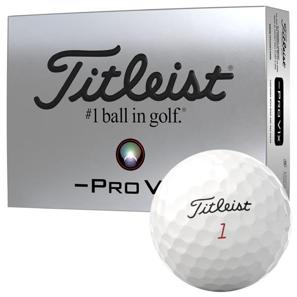 【ラッピング可】【即日発送】【新品】Titleist タイトリスト ゴルフボール PRO V1x LEFT DASH ホワイト