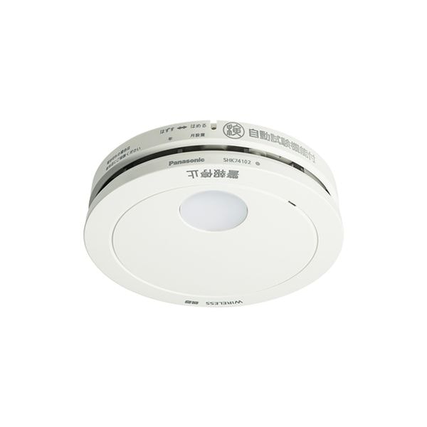 【新品】Panasonic パナソニック 住宅用火災警報器 けむり当番薄型2種 SHK74102P