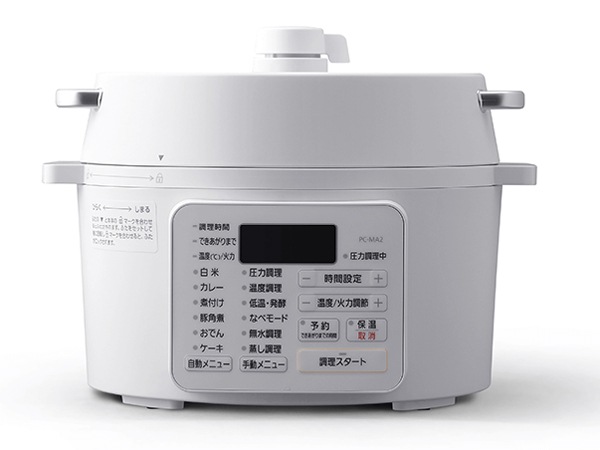 【即日発送】【新品 箱不良・シュリンク破れ品】IRIS OHYAMA アイリスオーヤマ 電気圧力鍋 PC-MA2-W ホワイト