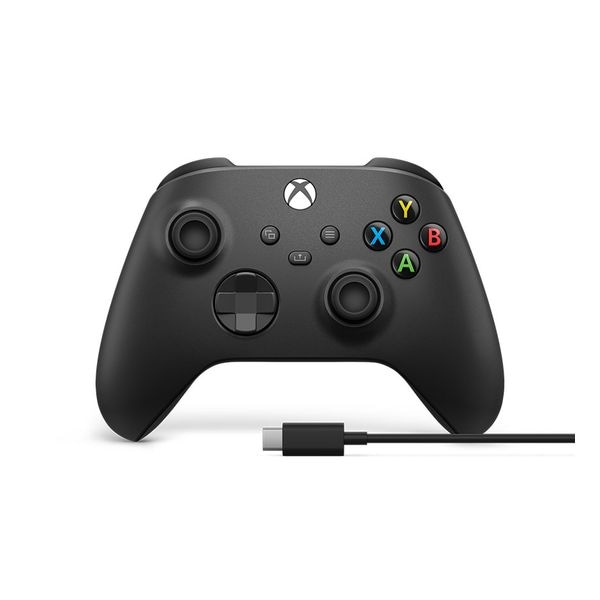 中古美品】Xbox ワイヤレス コントローラー + USB-C ケーブル 1V8 