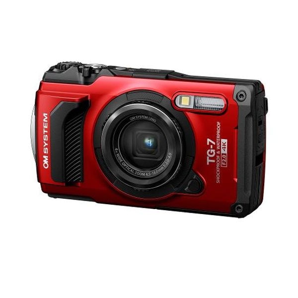 【即日発送】【新品 保証開始済み品】OLYMPUS オリンパス OM SYSTEM デジタルカメラ Tough TG-7 レッド