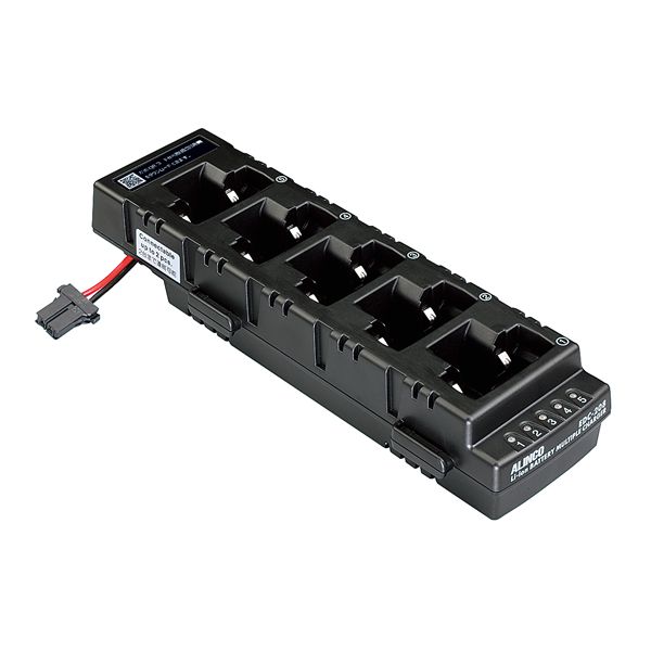 【新品】Alinco アルインコ 5連充電スタンド EDC-208R アダプタ(EDC-162)別売