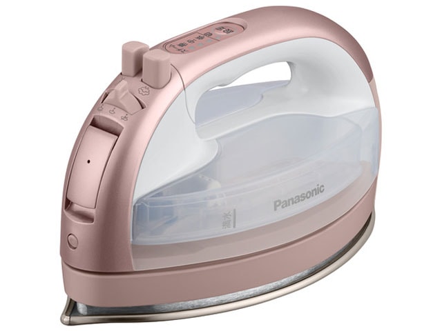 【ラッピング可】【即日発送】【新品】Panasonic パナソニック コードレス スチームアイロン カルル Wヘッドベース NI-WL708-PN ピンクゴールド