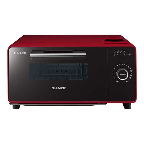 【新品】SHARP シャープ オーブントースター HEALSIO ヘルシオグリエ AX-GR2-R レッド