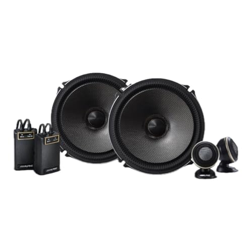 【新品】ALPINE アルパイン 17cm セパレート2ウェイスピーカー X-171S ブラック